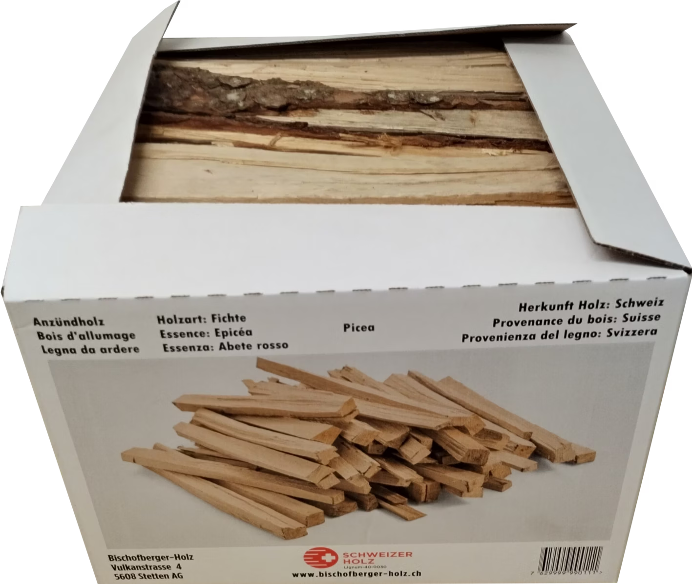 Bischofberger Holz – Bois d’allumage épicéa suisse 10 kg Bischofberger Holz – Bois d’allumage épicéa suisse 10 kg – Image 2