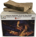 Bischofberger Holz – Bois de cheminée en hêtre suisse 25 kg