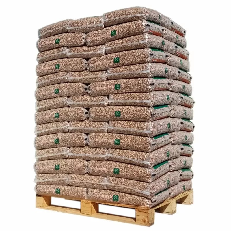 Bois-sec-palette-pellet-Belgique-03 Pellets Natural Énergie – Bois Résineux 100 % Naturel – Palette 65 Sacs (15 kg) – Image 1