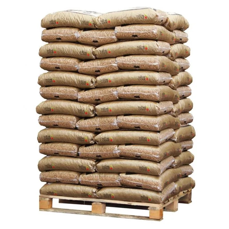 Bois-sec-palette-pellet-Belgique-06 (1) Palette de Granulés Gold – 65 Sacs de 15 kg – Certifiés ENplus A1 – Image 1