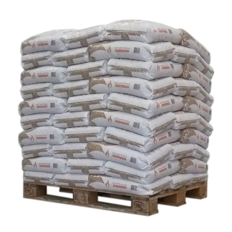Bois-sec-palette-pellet-Belgique-11 Palette de Granulés SUNPOWER – 65 Sacs de 15 kg – Triple Certification DINplus, ENplus A1 & NF – Image 1