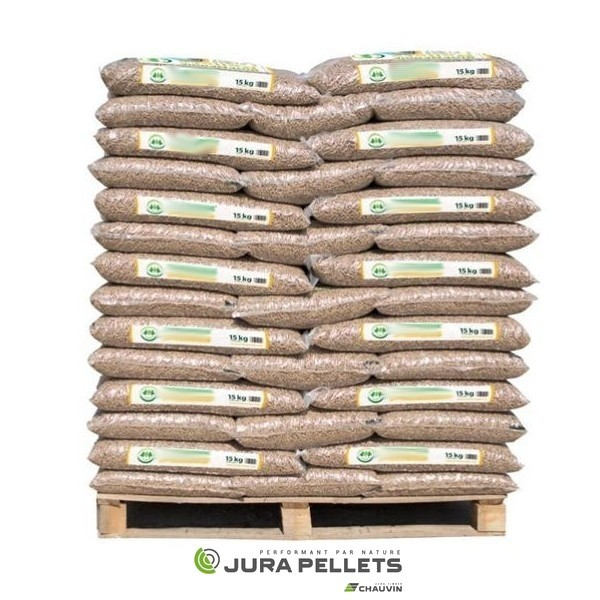Pellets Granulés de Bois La pellette 66 sacs de 15kg2 Pellets Granulés de Bois La pellette 66 sacs de 15kg – Image 5