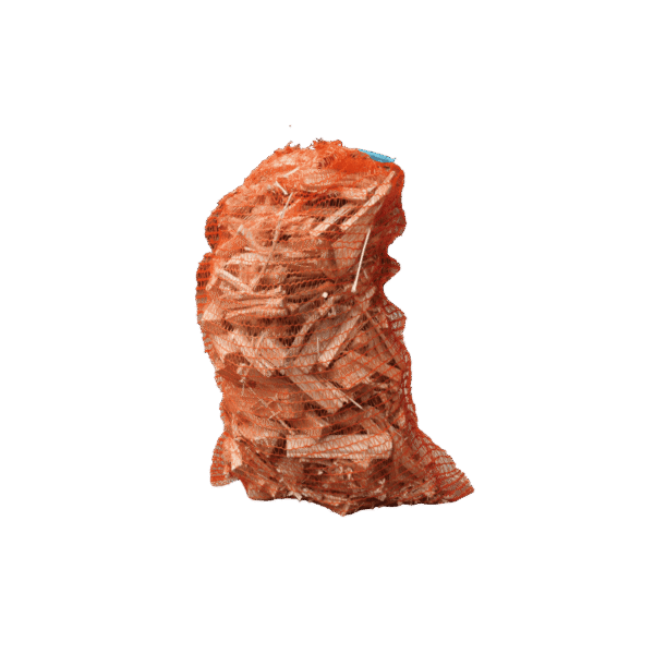 Filet de bois allume-feu – 25 dm³, 100 % naturel et extra-sec