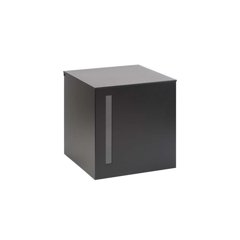 fractio-rangement-a-granules (3) ATLAN – Réserve à granulés design cubique – Noir givré par DIXNEUF – Image 2