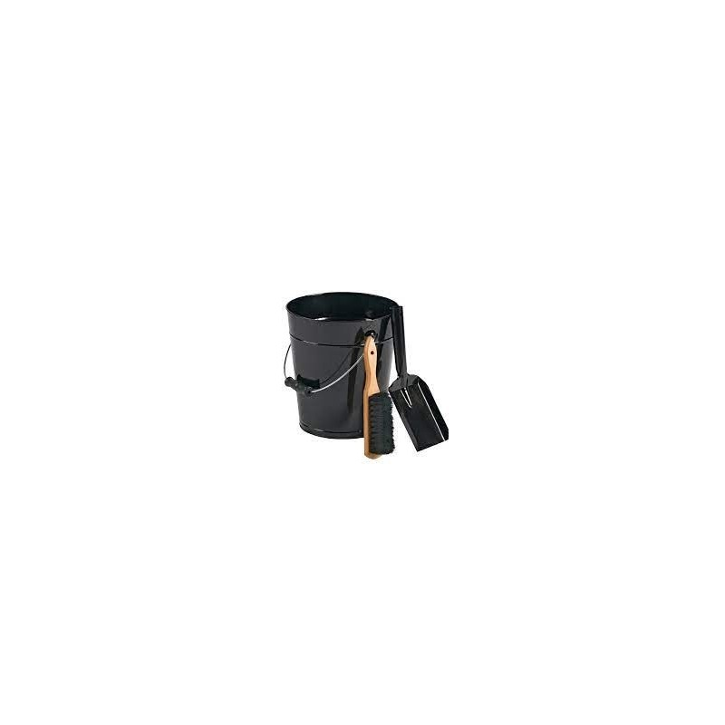 triolet-accessoires-de-nettoyage-du-foyer TRIGA – Ensemble seau, pelle et balai pour foyer – Image 1