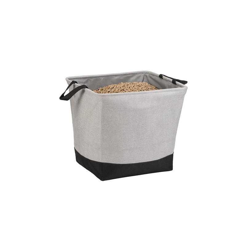wool-sac-a-buches BELAGIO – Sac polyvalent pour granulés et bûches (30 kg / 15 bûches) – Image 1